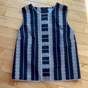 Draper James Lacey Stripe Top - 10
